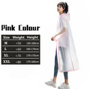 Man Raincoat Transparent Waterproof Ladies Rain Coat Women Windproof Single-person Rainwear Impermeable Environmental Travel