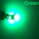 10Pcs T10 W5W 5050 5SMD Reading Dome Lamp Car LED 168 194 192 DC 12V License Plate Bulbs Marker Light Wedge Lights White blue