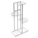 4 Tier Household Wrought Iron Craft Multi-layer Plant Stand With Four Sides of Fence Rack Balcony Indoor Garden Flower Pot Shelf