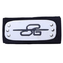 Diadema para niños y adultos, Logo de Anime japonés, diadema chapada en Metal, Protector de frente M3GF