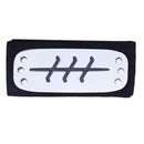 Diadema para niños y adultos, Logo de Anime japonés, diadema chapada en Metal, Protector de frente M3GF