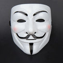 V for Vendetta Mask Halloween Horror Masks Party Maske Masquerade Cosplay Scary Masque Funny Terror Mascara Villain Joke Maska