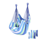 Hammock Portable Beach Chair Hanging Rope Chair Swing Chair Seat for Adults Kids Garden Hammock with Support Indoor Outdoor