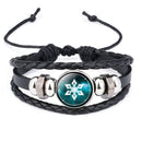 Genshin Impact Game Cosplay Prop Eye of God Water Wind Thunder Fire Rock Ice Element Bracelet Jewelry Accessories
