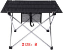 Portable Foldable Table Lightweight Camping Outdoor Furniture Tables Picnic Aluminium Alloy Ultra Light Folding Desk
