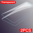 50000D 2PCS Full Cover Screen Protector For iphone 12 11 Pro X XR XS MAX Tempered Glass On iphone 6s 7 8 Plus 12 Mini Glass Film