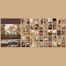 366 pcs/natural scenery stationery stickers book aestheti butterfly cute bullet journaling korean stationery aesthetic stickers