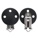 TYRY.HU Round/Heart Silicone Clip 3 Pcs/Set Of Pacifier Clip BPA-Free Silicone Dummy Baby Pacifier Chain DIY Accessories