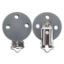 TYRY.HU Round/Heart Silicone Clip 3 Pcs/Set Of Pacifier Clip BPA-Free Silicone Dummy Baby Pacifier Chain DIY Accessories