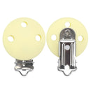 TYRY.HU Round/Heart Silicone Clip 3 Pcs/Set Of Pacifier Clip BPA-Free Silicone Dummy Baby Pacifier Chain DIY Accessories