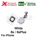 Home-Button Flex For iPhone 6 6s 7 8 Plus 5s SE Return Back Home Button With Flex Cable Rubber Sticker No Touch ID Fingerprint