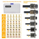 Tuerca de remache manual, tuercas de cabeza de pistola, remachador Manual de instalación Simple, accesorio de herramienta Rivnut para tuercas M3 M4 M5 M6 M8 M10