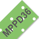 Labelife 231 Etikettenband Kompatibel für Label Maker Laminiertes Band 12 mm Schwarz auf Weiß für Etikettierer 231 241 251 631 641