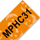 Labelife 231 Etikettenband Kompatibel für Label Maker Laminiertes Band 12 mm Schwarz auf Weiß für Etikettierer 231 241 251 631 641