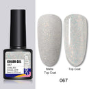 LEMOOC 8.0ml UV Gel Nail Polish Thermal Glitter Gel Polish Color-changing Gel Varnish Nail Art Gel varnish