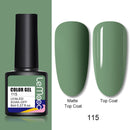 LEMOOC 8.0ml UV Gel Nail Polish Thermal Glitter Gel Polish Color-changing Gel Varnish Nail Art Gel varnish