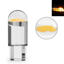 Super Bright 2/10 Pcs W5W 194 T10 LED Glass Housing Cob Car Bulb 6000K White Green Blue Red Wedge License Plate Lamp Dome Light