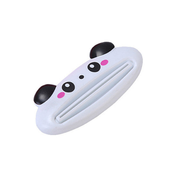 Einfacher Zahnpasta-Geräte-Tubenspender-Halter Multifunktionale Kunststoff-Gesichtsreiniger-Quetscherpresse für Badezimmerzubehör