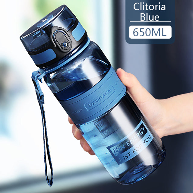 1L 1.5L 2L Sportwasserflasche Großes Fassungsvermögen Fitness Outdoor Umweltfreundlicher Kunststoff Tragbare 500ml Shaker Wasserflasche BPA-frei