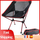 Detachable Portable Folding Moon Chair Camping Outdoor Chairs Beach Fishing Chair Ultralight Garden Hiking Picnic Seat Furniture