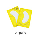 20/50/100 Paar Aufnäher zum Bauen von Hydrogel-Augenpads, Wimpernverlängerung, Papieraufkleber, fusselfrei, unter Augenpads, Make-up-Zubehör