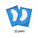 20/50/100 Paar Aufnäher zum Bauen von Hydrogel-Augenpads, Wimpernverlängerung, Papieraufkleber, fusselfrei, unter Augenpads, Make-up-Zubehör