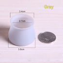 16pcs/lot Silicone Chair Table Foot Cover Protector Furniture Feet Round/Square Non-slip Leg Caps Bottom corner Floor safely pad