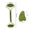 Slimming Face Massager Rose Quartz Roller Natural Jade Facial Massage Roller Stone Skin Massage Face Massager Lifting Face Tool