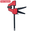 DTBD esparcidor barra de trabajo abrazadera F abrazadera Gadget herramienta DIY mano velocidad apretar rápido trinquete liberación Clip Kit 4 pulgadas trabajo en madera