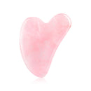Natural Jade Gua sha Stone Board Massage Rose Quartz Guasha Plate Jade Face Massager Scrapers Tools For Face Neck Back Body