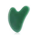 Natural Jade Gua sha Stone Board Massage Rose Quartz Guasha Plate Jade Face Massager Scrapers Tools For Face Neck Back Body