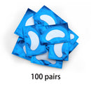 50/100 Pairs Eyelash Extension Paper Patches Lint Hydrating Lash Extension Pillow Sticker Under Eye Pads Eyelash Makeup Tools