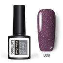 LEMOOC 8.0ml UV Gel Nail Polish Thermal Glitter Gel Polish Color-changing Gel Varnish Nail Art Gel varnish