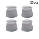 20pcs PVC Furniture Leg Protection Cover Table Feet Pad Floor Protector For  Chair Leg Floor Protection Anti-slip Table Legs