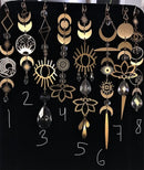 Personalisierte Anpassung // Crystal Suncatcher, Mondphase Wandbehang // Kontaktieren Sie mich, um eine Überraschung zu bekommen！