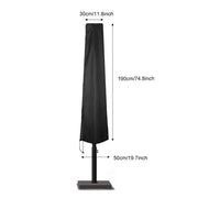 6 Size Waterproof Cover Outdoor Sunshade Umbrella Cover Garden Weatherproof Patio Cantilever Parasol Rain Cover Accessories