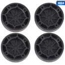 4PCS Washing Machine Universal Fixed Rubber Feet Anti Vibration Feet Pads washing machine Feet Fixed Pads washing