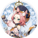 Free Shipping 58mm Online Game Genshin Impact Brooch Pin Cosplay Badge Accessories For Clothes Backpack Decoration gift