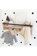 Child Bookshelf Bookcase Montessori 50 Cm 3 PCS/SET High quality Kids Room Library Furniture Wood Unpainted Natural Baby