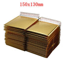 30/50 PCS/Lot Gold Plating Paper Bubble Envelopes Mailers Padded Shipping Envelope Bubble Mailing Bag Different Specifications