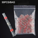 Heat Shrinkable Wire Connectors 10/20/30PCS SST21 Waterproof Sleeve AWG22-18 Butt Electrical Splice Tinned Solder Seal Terminal