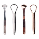 Y-Kelin Hot Sale Stainless Steel Tongue Scraper  Cleaner Metal  Srapes Reusable & Ecofriendly Tongue Brush Fresh Breath  Scraper