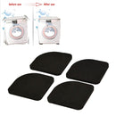 4Pcs Anti Vibration Feet Pads Washing Machine Rubber Mat Anti-Vibration Pad Dryer Universal Fixed Non-Slip Pad