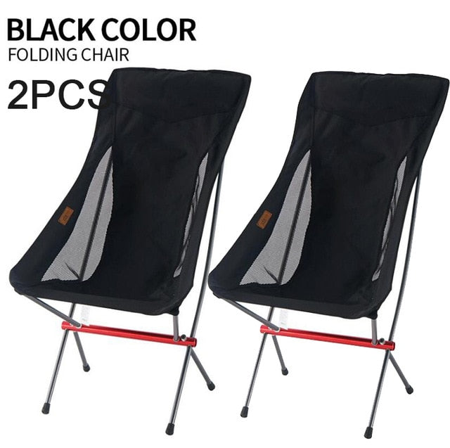 2 unids/lote, silla plegable portátil ultraligera, sillas de pesca para acampar al aire libre, silla de Picnic para el hogar, herramientas de asiento plegables para barbacoa