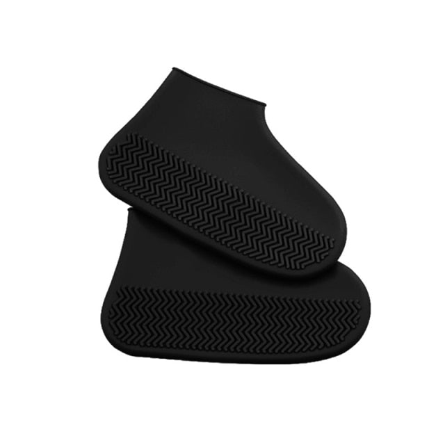 Cubierta impermeable para zapatos Material de silicona Protectores de zapatos unisex Botas de lluvia para interiores y exteriores Días lluviosos