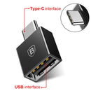 Baseus USB C Adapter OTG Type C to USB  Adapter Type-C OTG Adapter Cable For Macbook Pro Air Samsung S20 S10 USB OTG