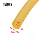 1m Natural Latex Rubber Tube Elastic Slingshots Catapults Tube Band For Hunting Camping Shooting Slingshot Catapult Bow Tool