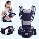 0-48M Ergonomic Front Facing Baby Carrier Infant Baby Hipseat Carrier Front Facing Ergonomic Kangaroo Baby Wrap Sling Travel