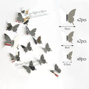 12Pcs 4D Hollow Butterfly Wall Sticker DIY Home Decoration Wall Stickers wedding Party Wedding Decors Butterfly Kids Room Decors