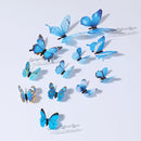 12Pcs 4D Hollow Butterfly Wall Sticker DIY Home Decoration Wall Stickers wedding Party Wedding Decors Butterfly Kids Room Decors